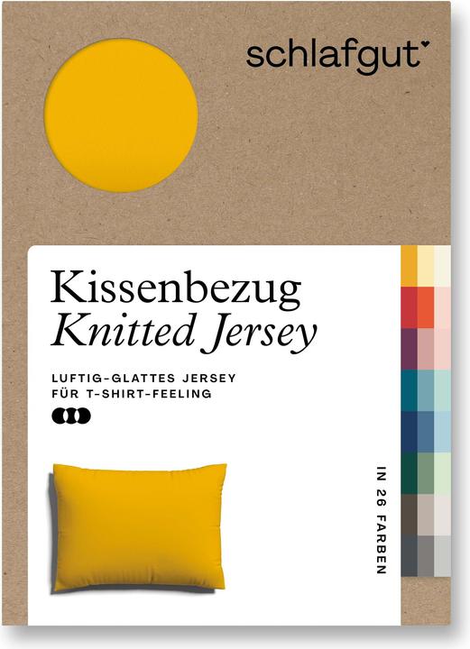 Produktbild schlafgut Knitted Jersey (Duvetbezug, 70 x 90 cm)