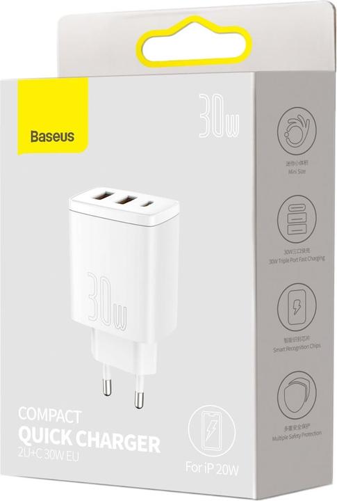 Immagine prodotto Baseus Comact Caricatore rapido (30W) (30 W)