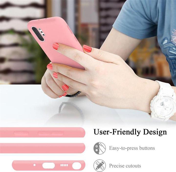 Image du produit Cadorabo TPU Liquid Silicone Case Cover (Samsung Galaxy Note 10 Plus, Samsung Galaxy Note 10 Pro)