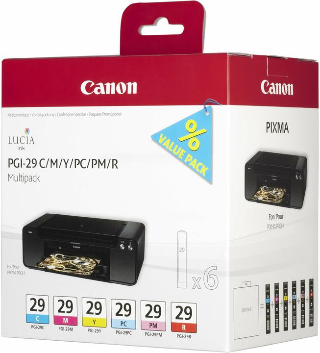 Produktbild Canon Pgi-29 (M, C, R, Y, PM, PC)