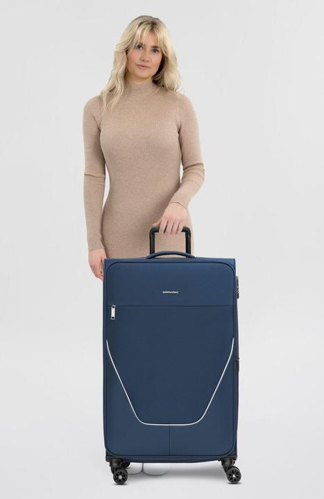 Immagine prodotto Stratic trolley taska a 4 ruote L 76 cm con piega ad espansione (118 l, XL (da 115l))