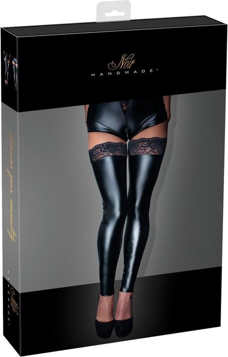Produktbild Noir Handmade Wetlook Beinstulpen (XL)