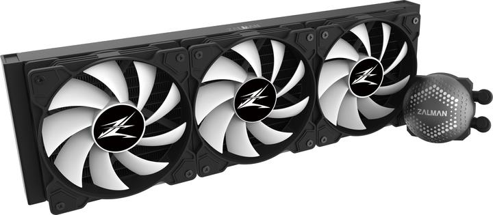 Image du produit Zalman ALPHA36 Black CPU Liquid Cooler 360mm Radiator 3 x 120 mm Fan ARGB pump Dual