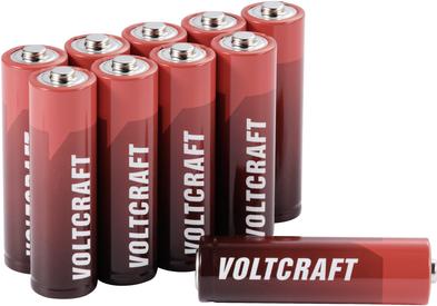 Produktbild Voltcraft Industrial LR6 Mignon (AA)-Batterie Alkali-Mangan 3000 mAh 1.5 V 10 St (10 Stk., AA, 3000 mAh)