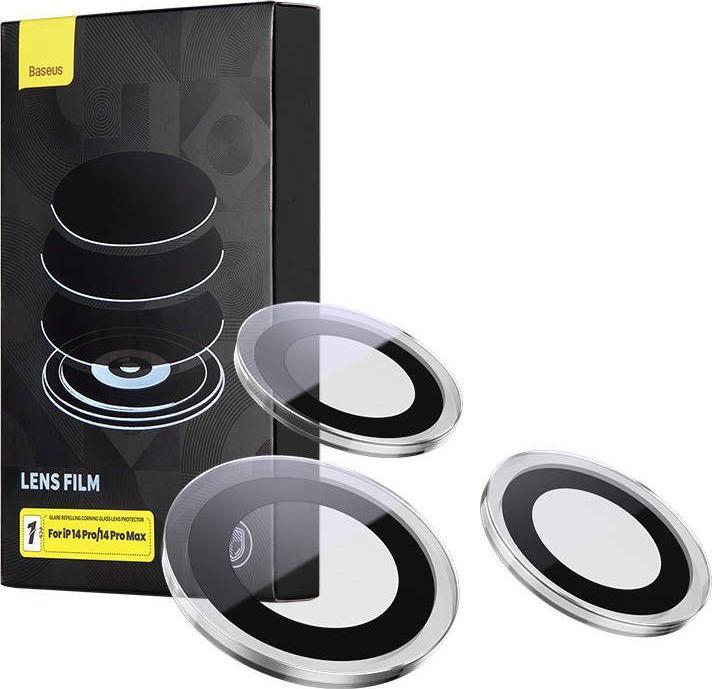 Actual product image Baseus Lens Protector Glare Repelling Corning for iPhone 14 Pro/14 Pro Max (80 Piece, Apple iPhone 14 Pro)