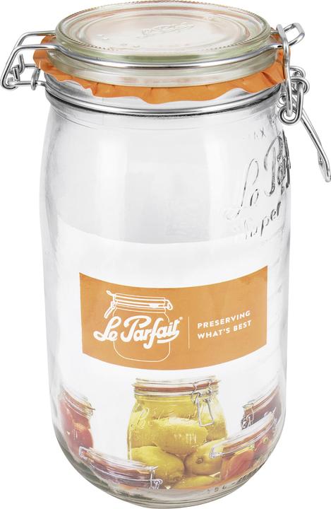 Produktbild Dosen-Zentrale Drahtbügelglas 'Le Parfait Bocaux' (1 Stk., 1.50 l)