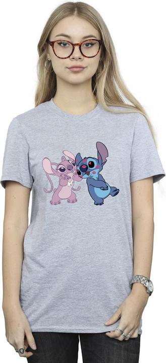 Immagine prodotto Disney Lilo & Stitch Kisses Maglietta Ampia Donna (XL)