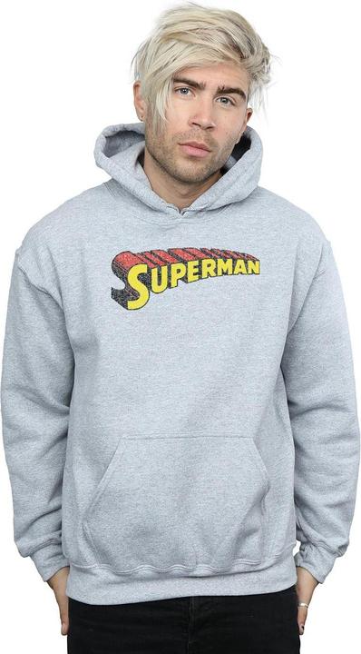 Produktbild Superman Telescopic Crackle Logo Kapuzenpullover (S)