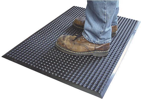 Actual product image kaiserkraft Anti-fatigue mat, flame retardant (900 x 600 mm)