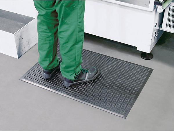 Actual product image kaiserkraft Anti-fatigue mat, flame retardant (900 x 1200 mm)