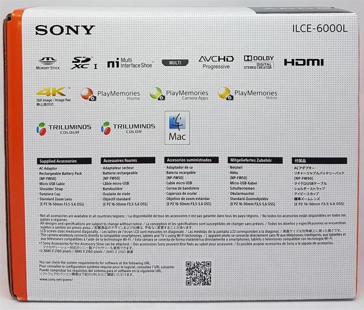 Produktbild Sony Alpha 6000 Kit (16 - 50 mm, 24 Mpx, APS-C / DX)