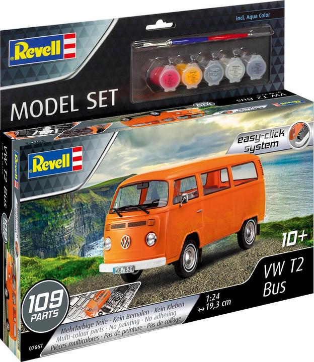Actual product image Revell Model Set VW T2 Bus (easy click)