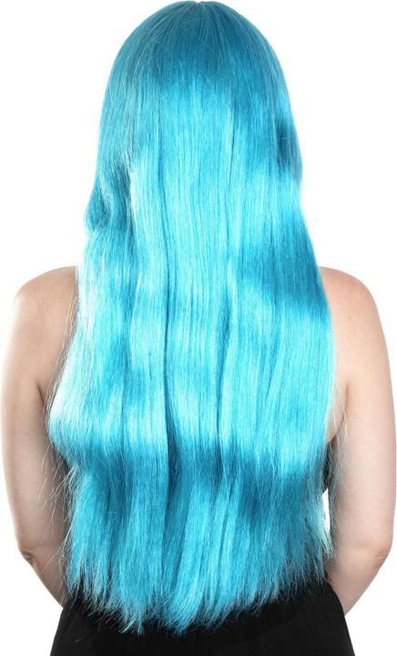 Produktbild Maskworld Langhaarperücke türkis mit Pony