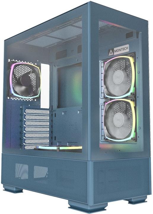 Actual product image Montech SKY TWO, Midi Tower - blue (ATX, Mini-ITX, mATX)