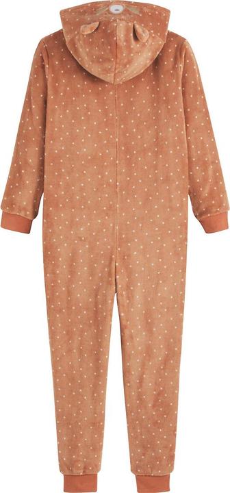 Produktbild La Redoute Collections Kapuzen-Overall Roter Panda aus Fleece