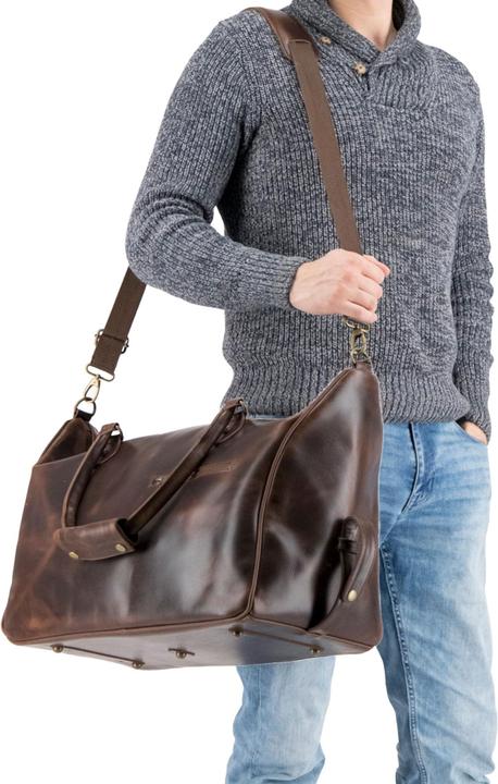 Actual product image Buckle & Seam Weekender Linwood Brown/Dots (37 l, Hand luggage (up to 50 litres))
