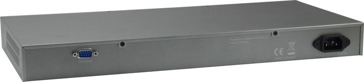 Produktbild LevelOne GTP-2881 28-Port L3 Lite Managed Gigabit PoE Switch 24 PoE Outputs 185W, 4 x 10-Gigabit SFP Plus (28 Ports)