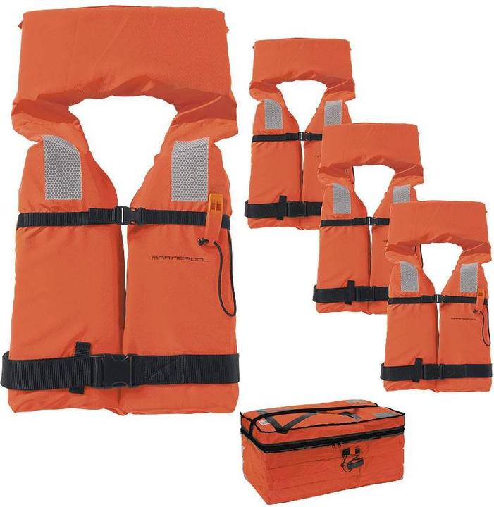 Produktbild Marinepool Rettungswesten Set (One Size, 40 - 90 kg)