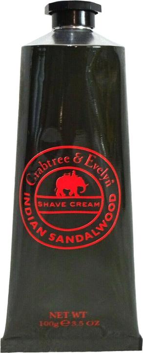 Actual product image American Crew Crabtree & Evelyn Indian Sandalwood Pre-Shaving Cream 50 Grams (Shaving gel)