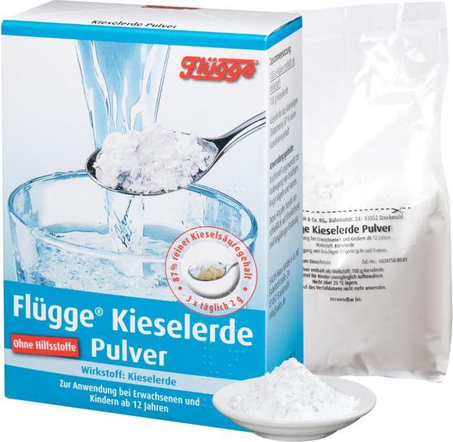 Produktbild Flügge Kieselerde Plv (1 Stück, Pulver, 240 g)