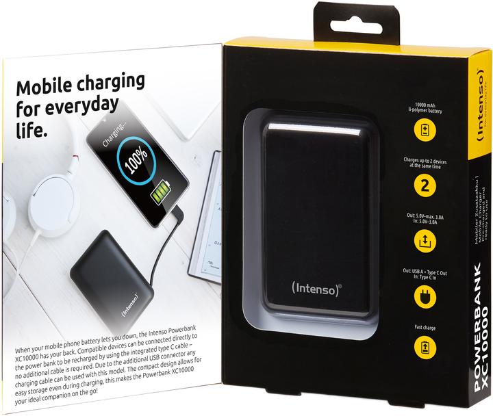 Actual product image Intenso XC10000 (10000 mAh, 37 Wh)