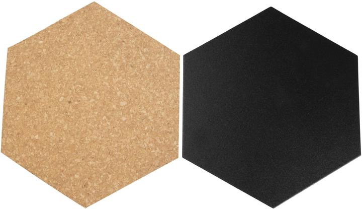 Securit Kork+Kreidetafel (Bacheca, 23 x 21 cm)