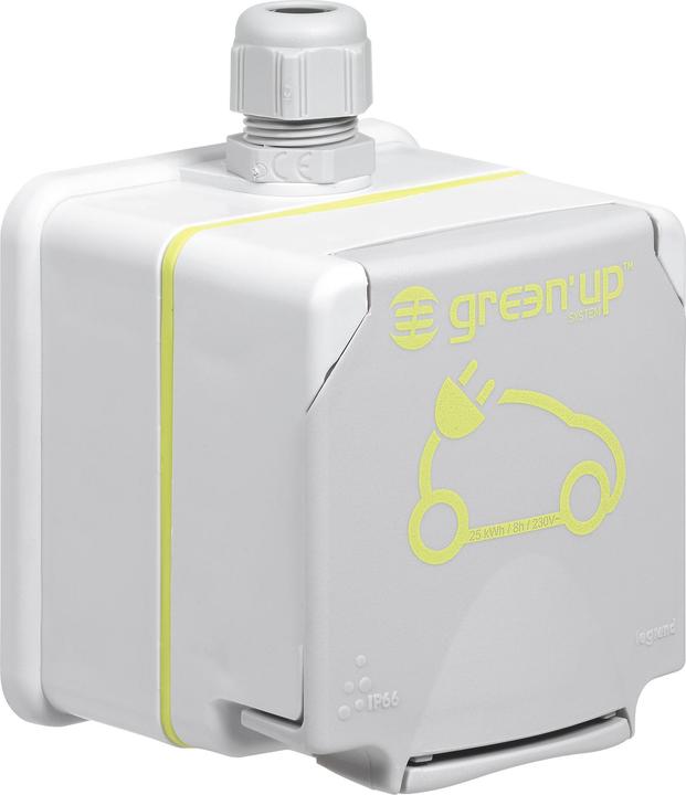 Produktbild Legrand Green Up Steckdose für Elektrofahrzeuge & Plug-in-Hybridfahrzeuge