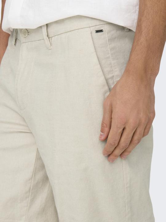 Produktbild Only & Sons Onsmark 0011 Cotton Linen Shorts Noos (XS)