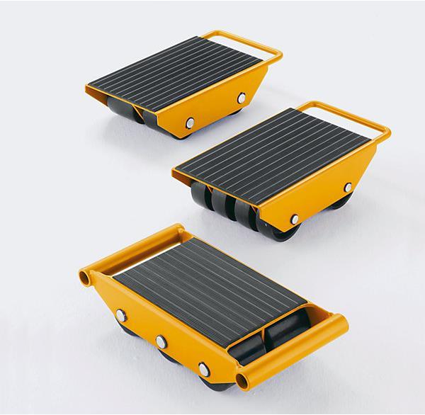 Produktbild eurokraft basic Transportroller mit Nylonrollen (6000 kg)