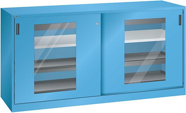 Produktbild Lista Schiebetürenschrank mit Sichtfenstertüren (200 cm, 100 cm)