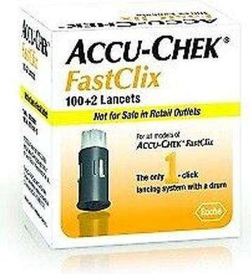Image du produit Accu-Chek Dispositif de lancette Fastclix (Lancette)