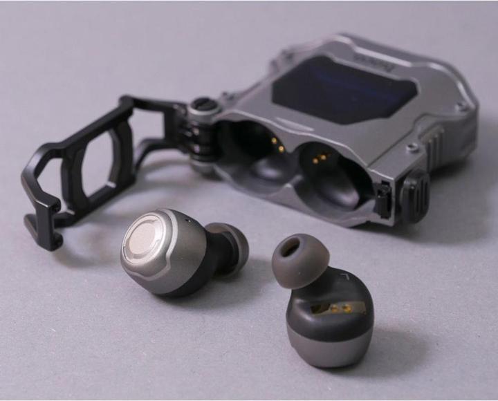 Actual product image Hoco - Wireless Earbuds (EW33) - for Gaming, TWS, Bluetooth 5.3 - Space Gray (Wireless)
