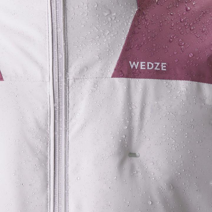 Produktbild Wedze Skijacke Kinder wattiert warm wasserdicht - Piste 500 rosa (164)