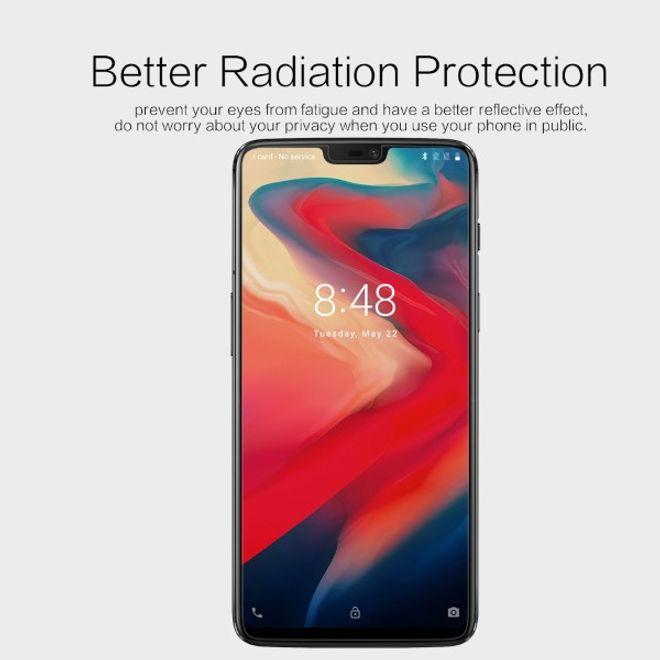 Actual product image Nillkin Matte Series Protective Film (1 Piece, OnePlus 6)