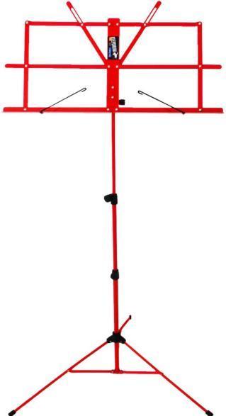 Produktbild keepdrum MUS2RD Notenständer Rot mit Tasche