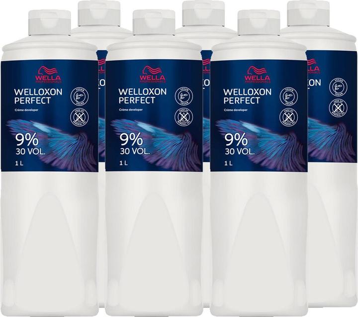 Image du produit Wella Welloxon Perfect Creme Developer 6er Set 9 % - 30 Vol.