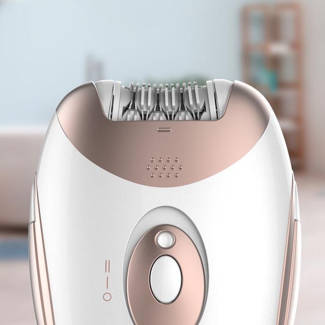 Image du produit Cecotec Épilateur sans fil SkinCare Depil-Action avec batterie au lithium et design étanche - 2 vitesses de