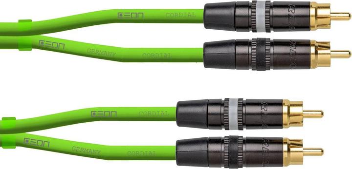 Actual product image Cordial Ceon Dj Rca (1.50 m, Cinch)