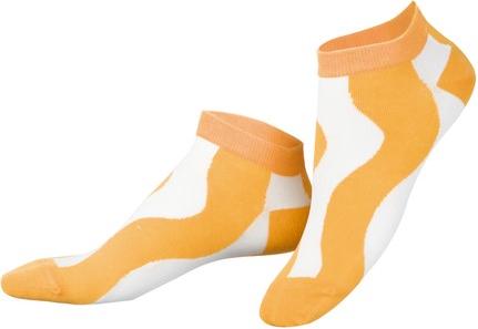Eat My Socks Socks, Iced Tea Mango, 2 (One Size)