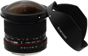 Image du produit Samyang 8mm f/3.5 Asph IF MC Fisheye CSII DH, Canon EF (Canon EF-S, APS-C / DX)