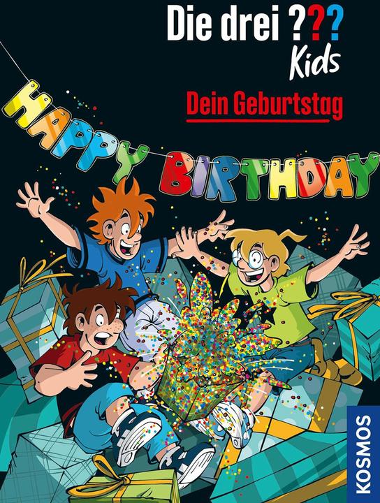 Produktbild Kosmos Die drei??? Kids, Dein Geburtstag (Deutsch, Ulf Blanck, Stefani Kampmann, 2025)