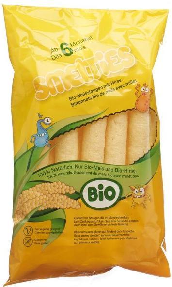 Produktbild Smelties Bio-Maisstangen mit Hirse (30 g)