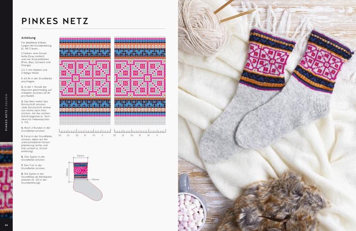 Produktbild Lettisch stricken: Socken. 50 Strickmuster für Kniestrümpfe, Socken und Stulpen. Einfache (Deutsch, Ieva Ozolina, 2020)