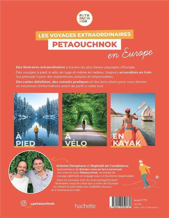 Image du produit Les voyages extraordinaires Petaouchnok en Europe (Français, Delaplace Antoine, Casabianca Raphaël de, 2024)