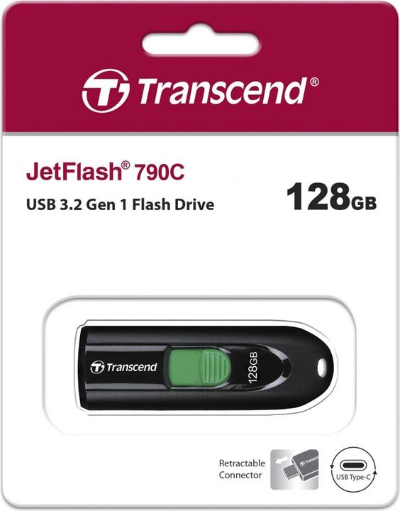 Produktbild Transcend JetFlash 790C (128 GB, USB-C)