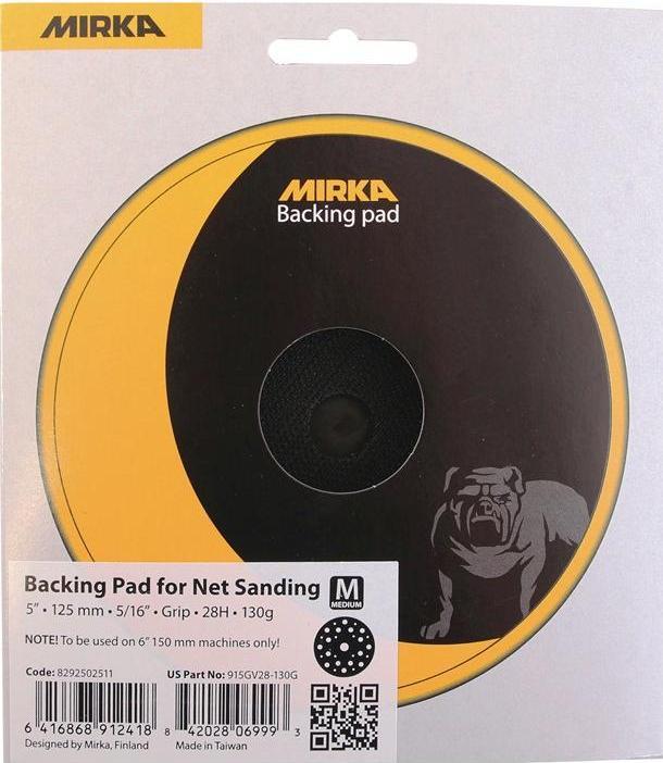 Actual product image Mirka Sanding disc Abranet 125mm 5/16" Grip 28L 130g M
