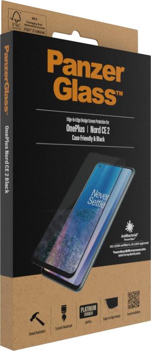 Productafbeelding PanzerGlass Zaakvriendelijk (1 Stuk, OnePlus Noord-CE 2)