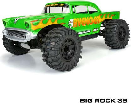 Image du produit Pro-Line 1957 Chevy Bel Air "Avenger Edition" Clear Body for Losi LMT, Crawler, 1/8 MT