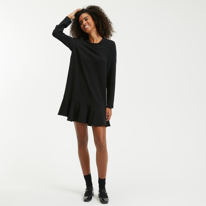 Actual product image La Redoute Collections Langärmeliges Kleid mit ausgestellter Schnittform (44)