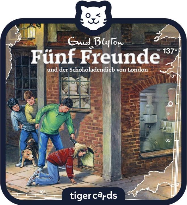Produktbild Tigermedia tigercard - Fünf Freunde - Folge 137: und der Schokoladendieb von London (Deutsch)